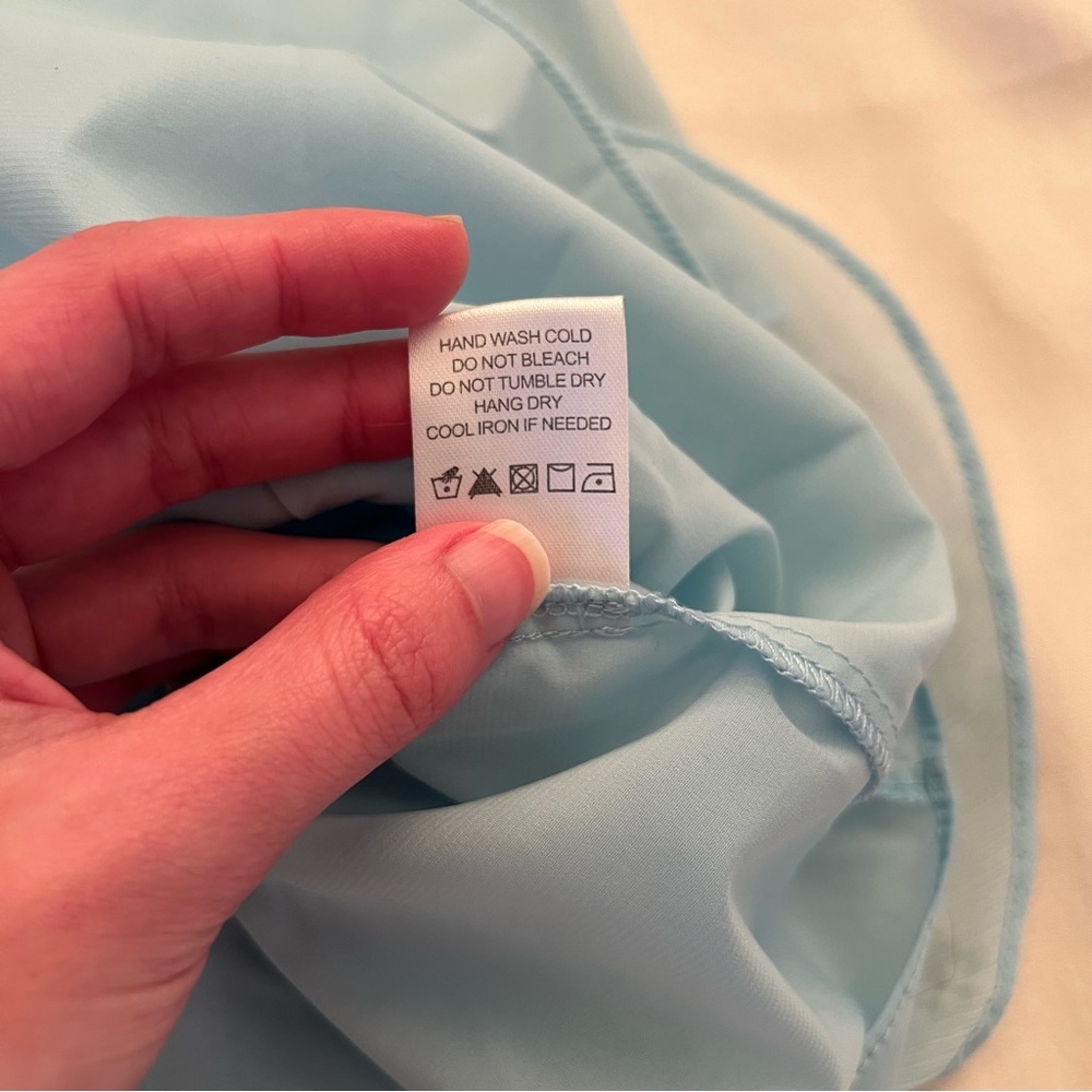Lovers + Friends Light Blue Ruffle Mini Dress - Picture 9 of 14